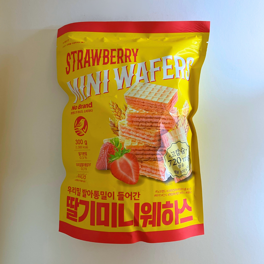 노브랜드 딸기 미니웨하스 300g(NB Strawberry Mini Wafers 300g)