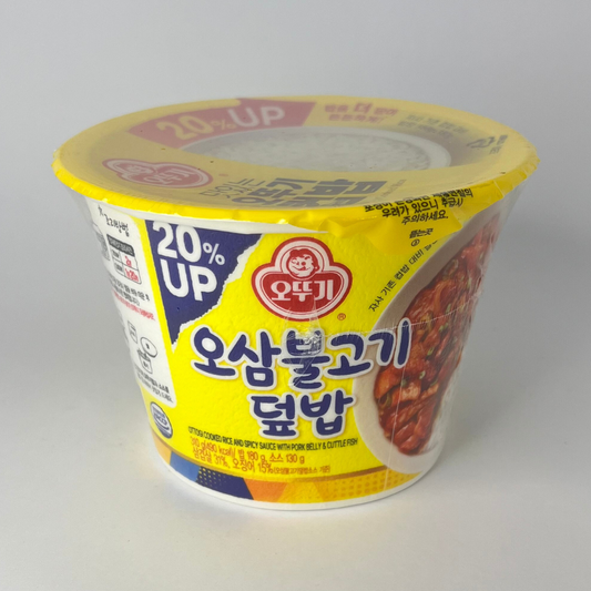오뚜기 컵밥 오삼불고기덮밥 310g(OTG Sipicy Pork&Cuttle Fish With Rice 310g)