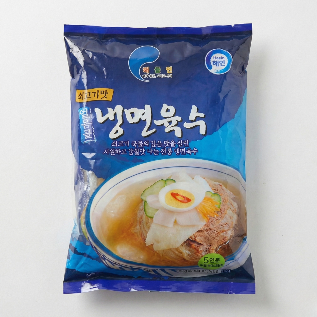 해인 냉면육수(쇠고기맛) 310ml*5(HI 冷面汤(牛肉) 310ml*5)[MULTI]
