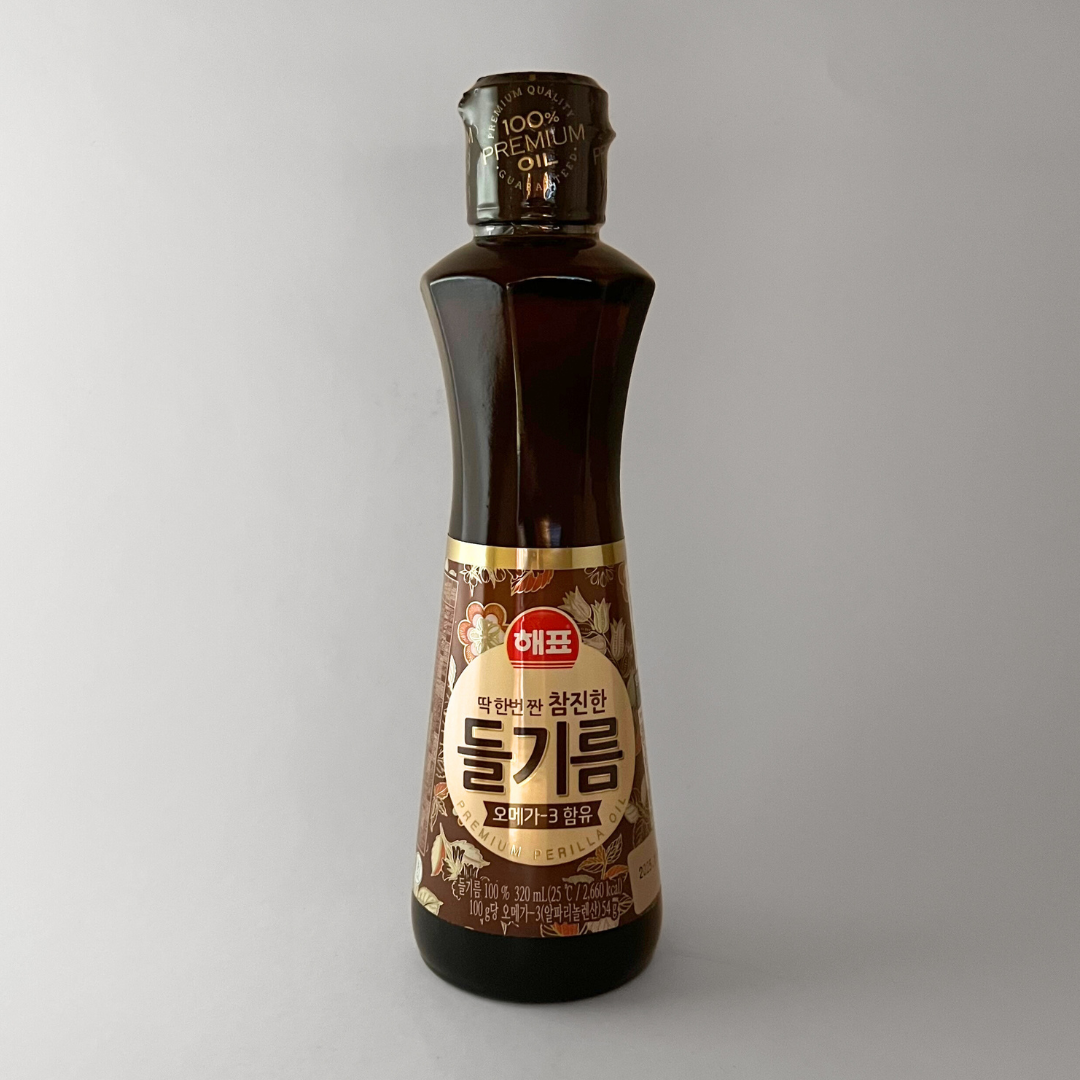 해표 진한 들기름 320ml(HP Perilla Oil 320ml)