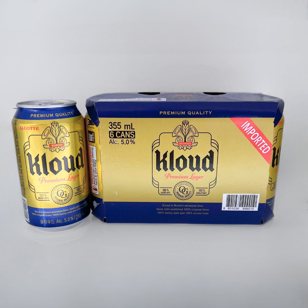클라우드 맥주(캔) 335ml*6(Kloud Lager 啤酒(罐装) 335ml*6)[MULTI]