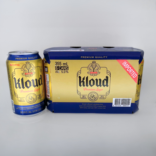클라우드 맥주(캔) 335ml*6(Kloud Lager 啤酒(罐装) 335ml*6)[MULTI]
