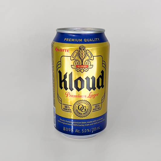 클라우드 맥주 (캔) 335ml(Kloud 100% 麦芽啤酒(罐装) 335ml)[SINGLE]