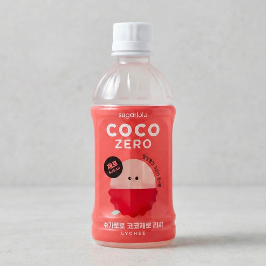 슈가로로 코코제로 리치 340ML(SUGARLOLO COCO ZERO LYCHEE 340ML)