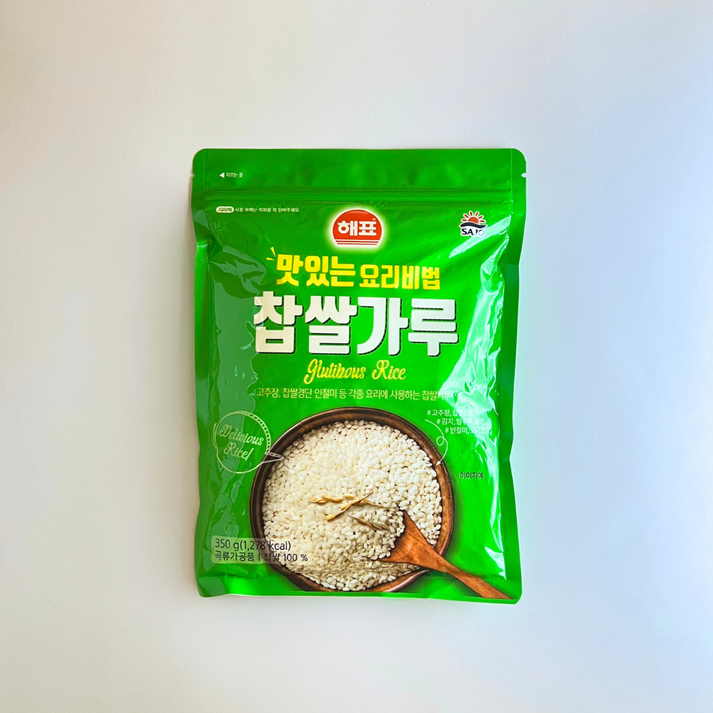 해표 찹쌀가루 350g(HP Glutinous Rice Powder 350g) – HanGaWee