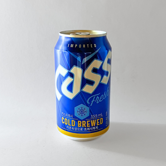카스 캔 맥주 355ml(Cass Lager 啤酒罐 355ml)[SINGLE]