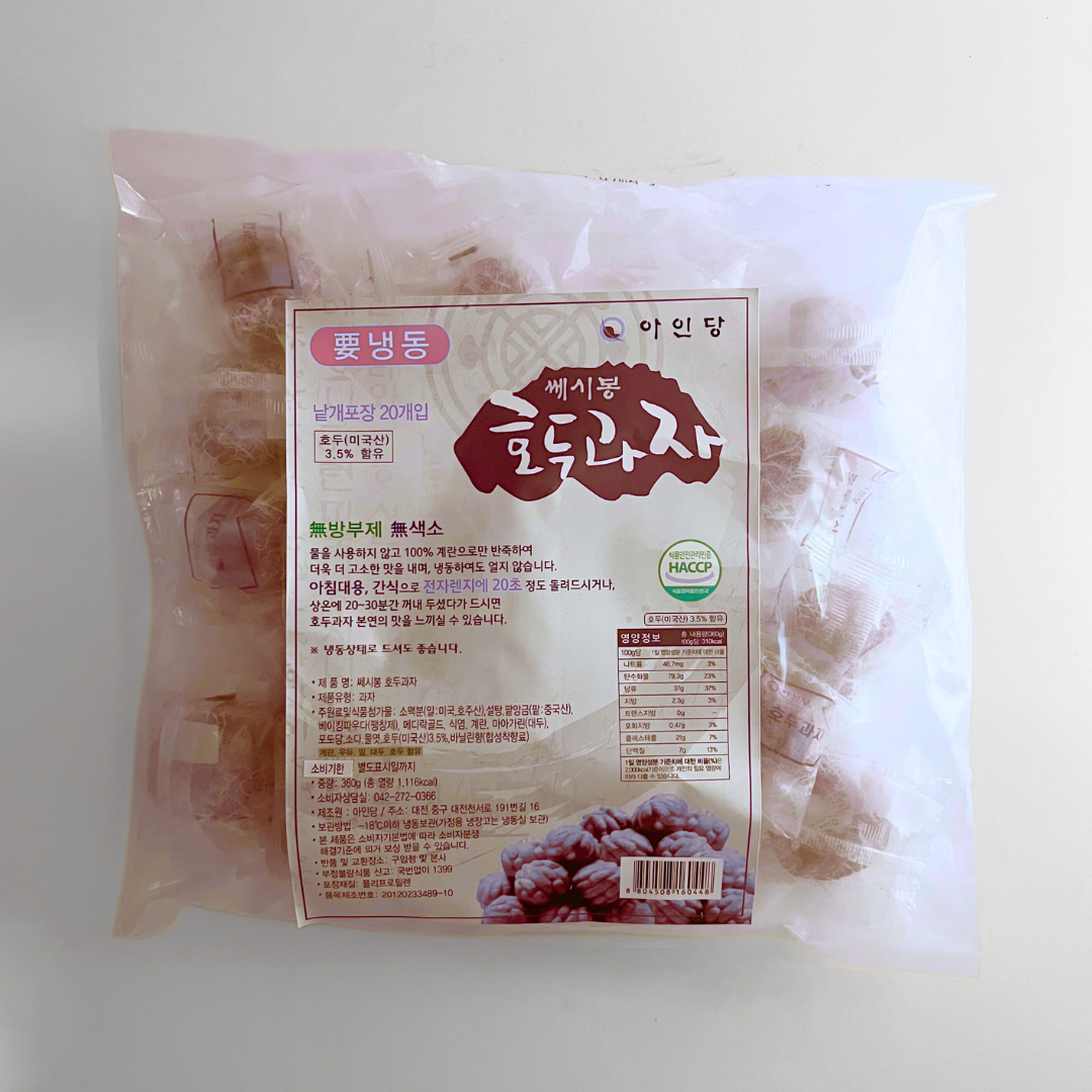 아인당 호두과자 360G(ED核桃面包360G)