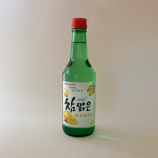 참맑은소주 망고 360ML(CHARM SOJU MANGO 360ML)
