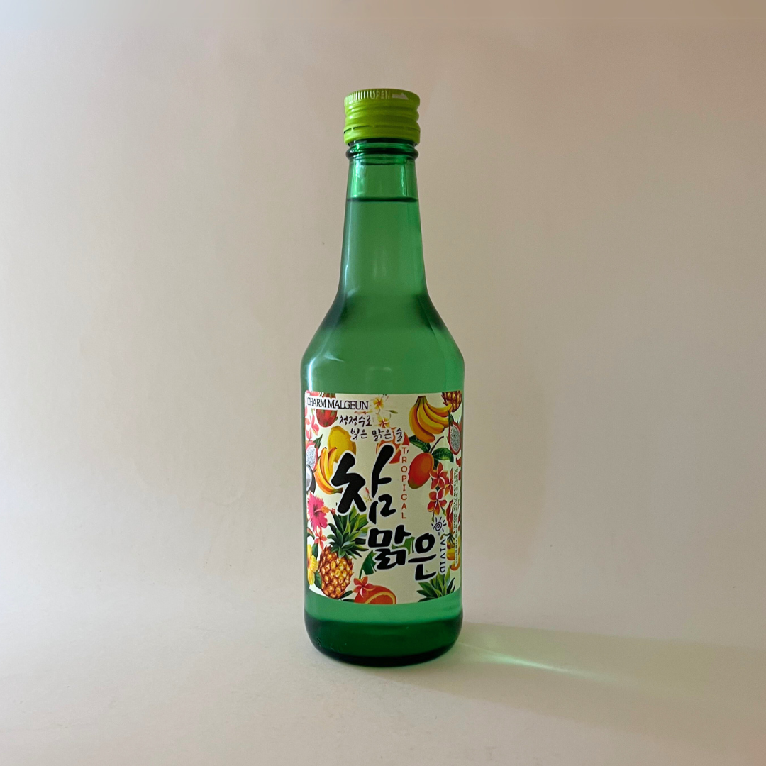 참맑은소주 트로피칼 360ML(CHARM SOJU TROPICAL 360ML)