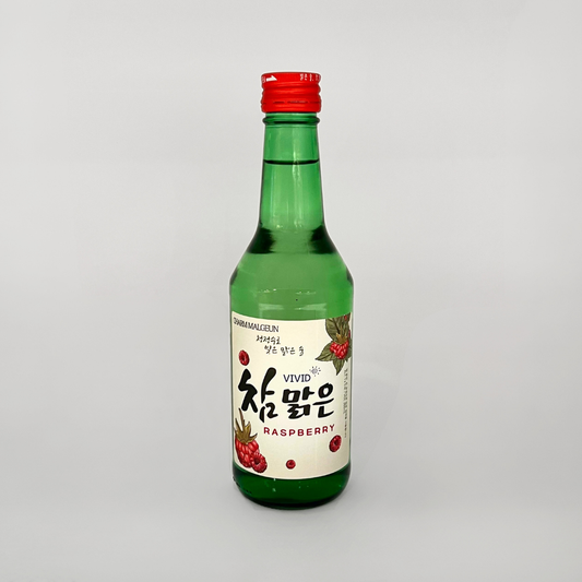 참맑은소주 라즈베리 360ML*(魅力烧酒覆盆子 360ML*)