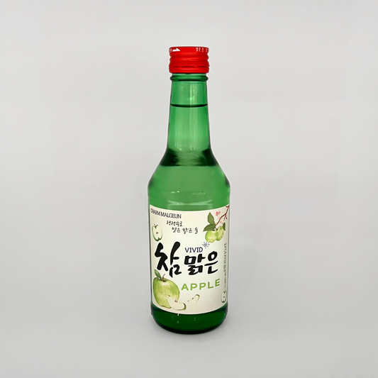 참맑은소주 사과 360ml(魅力烧酒苹果360ML)