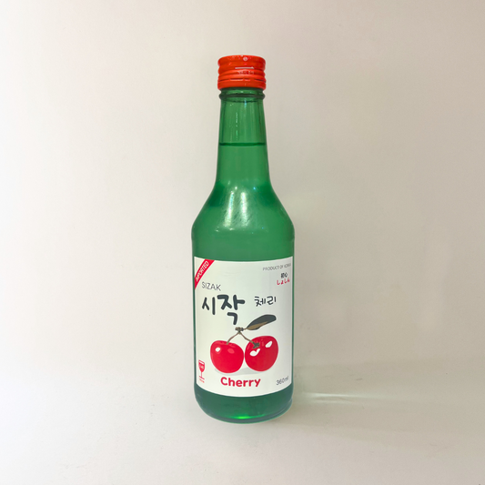 시작 소주 체리 360ml(Sizak Soju Cherry)