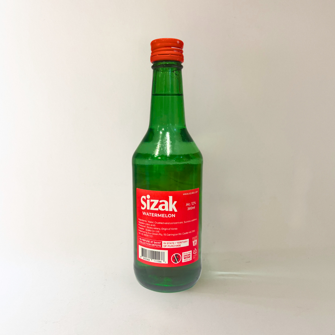 시작 소주 수박 360ml(Sizak Soju Watermelon)