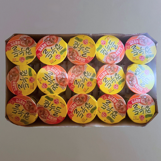 오뚜기 컵누들(매콤) 37.8g*15(OTG杯面(辣)37.8g*15)[MULTI]