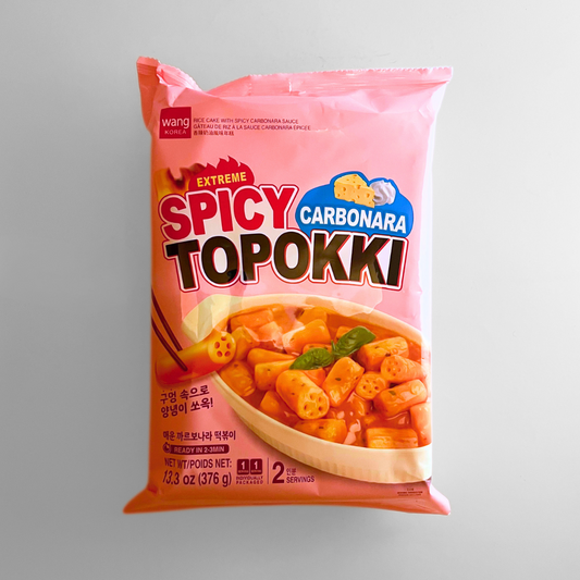 왕 매운 까르보나라 떡볶이 376G(Wang Spicy Carbonara ToPoKki)