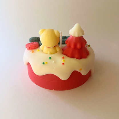 수피아 모형향초 크리스마스케익(레드) $39(Sufia Candle Christmas Cake(Red) $39)