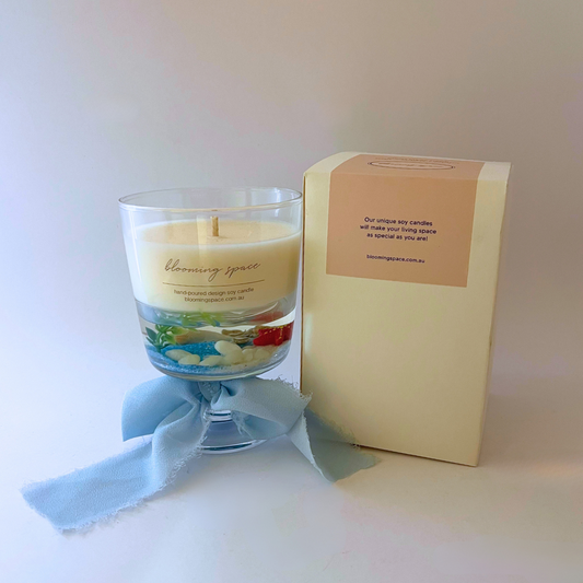 수피아 향초컵 - 오션 $39(Sufia Candle Cup - Ocean $39)