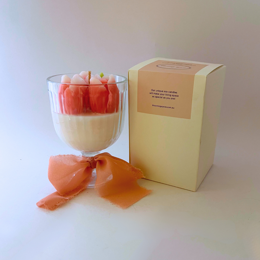 수피아 향초컵 꽃 - 튤립 $39(Sufia Candle Flower - Tulip $39)
