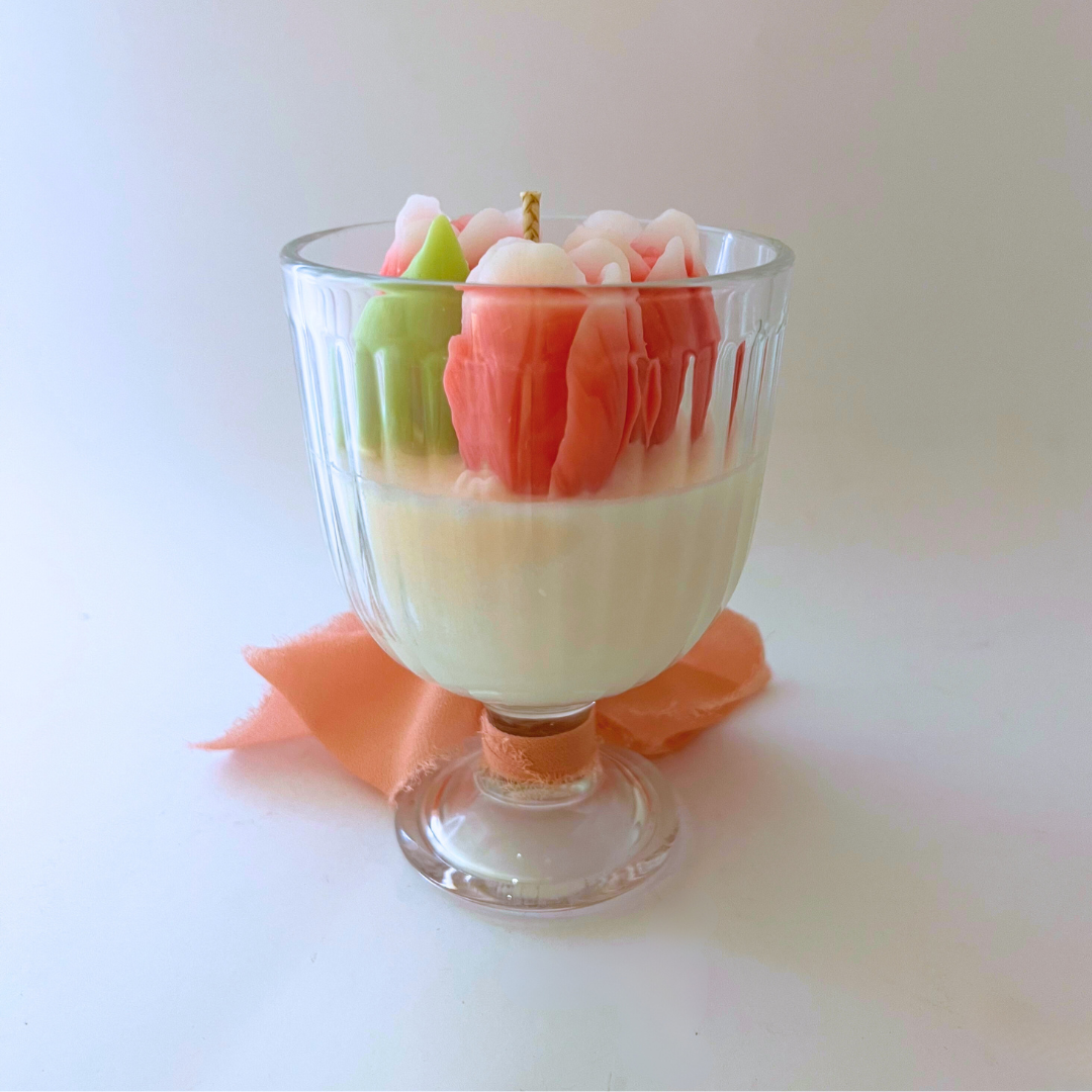 수피아 향초컵 꽃 - 튤립 $39(Sufia Candle Flower - Tulip $39)