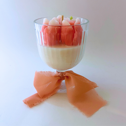 수피아 향초컵 꽃 - 튤립 $39(Sufia Candle Flower - Tulip $39)
