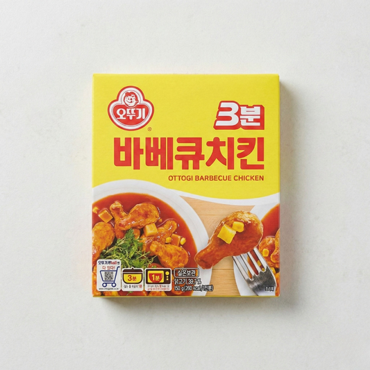 오뚜기 3분 바베큐치킨 150g(OTG 3min BBQ Chicken 150g)