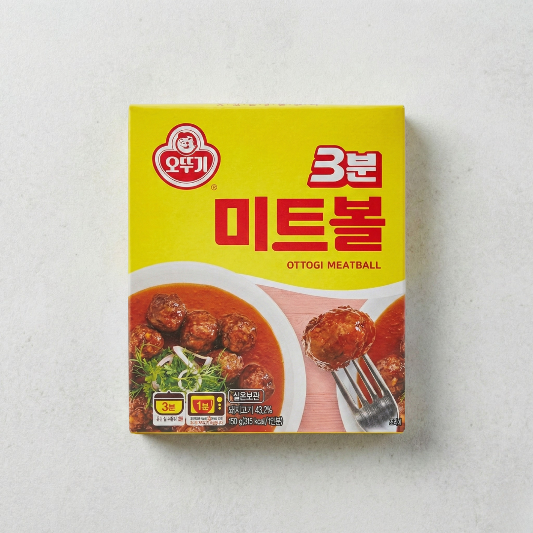 오뚜기 3분 미트볼 150g(OTG 3min Meatball 150g)