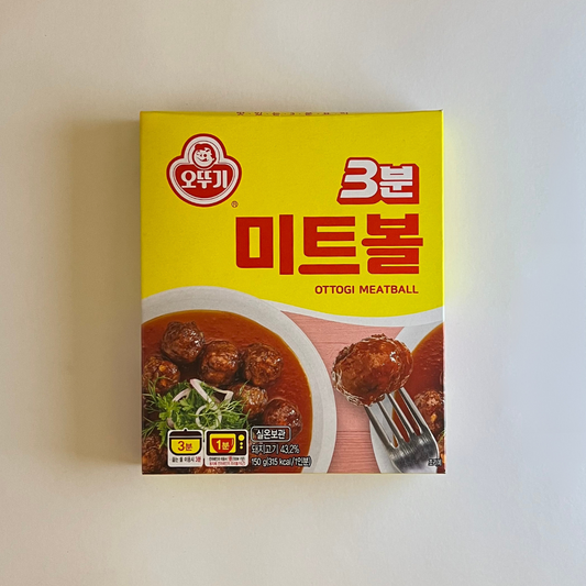 오뚜기 3분 미트볼 150g(OTG 3min Meatball 150g)