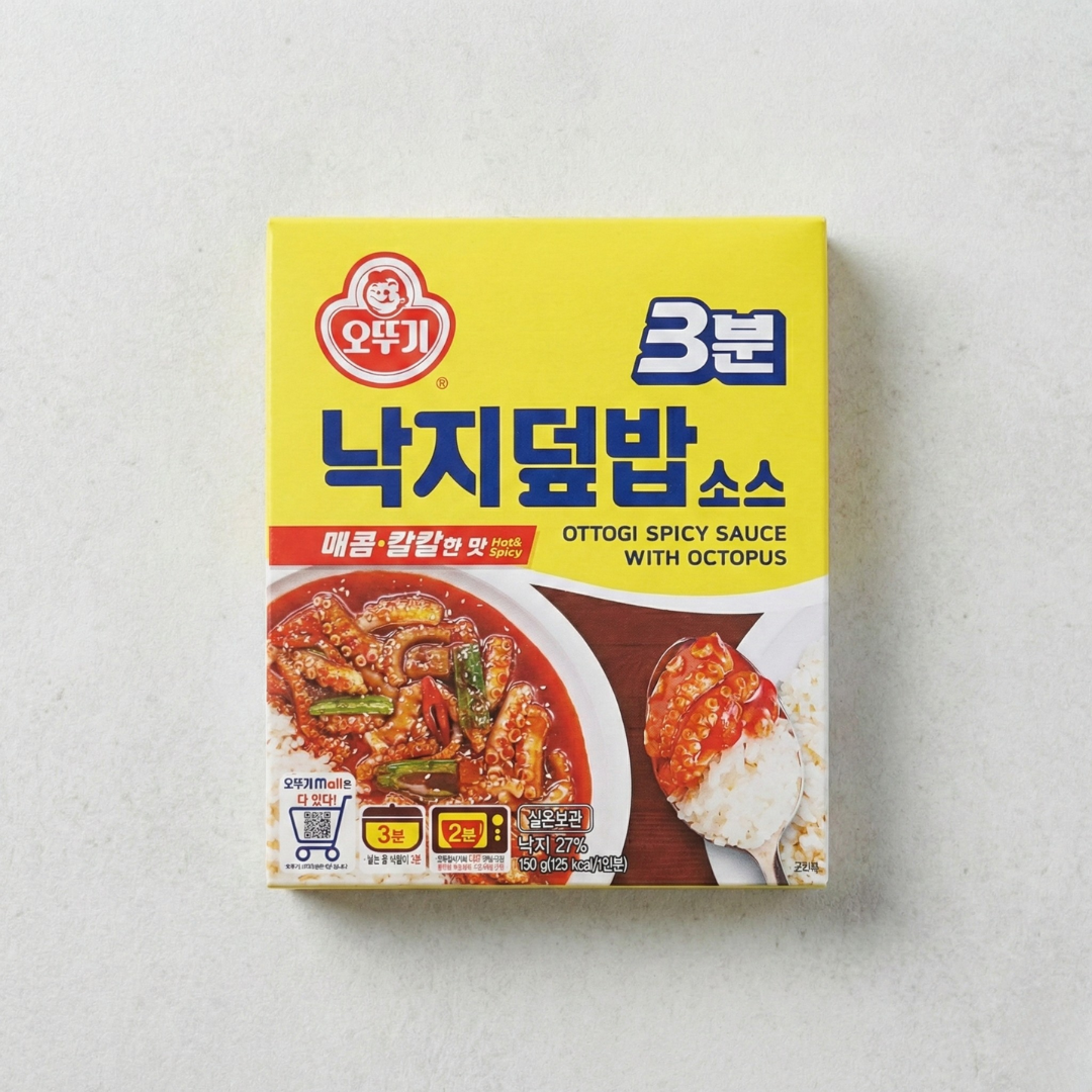 오뚜기 3분 낙지덮밥 150g(OTG 3min 章鱼 150g)