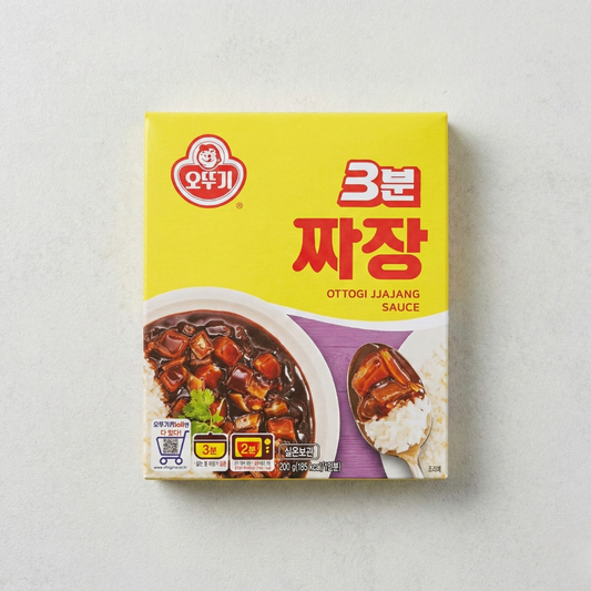오뚜기 3분 짜장 200g(OTG 3min Black Bean Sauce Jjajang 200g)