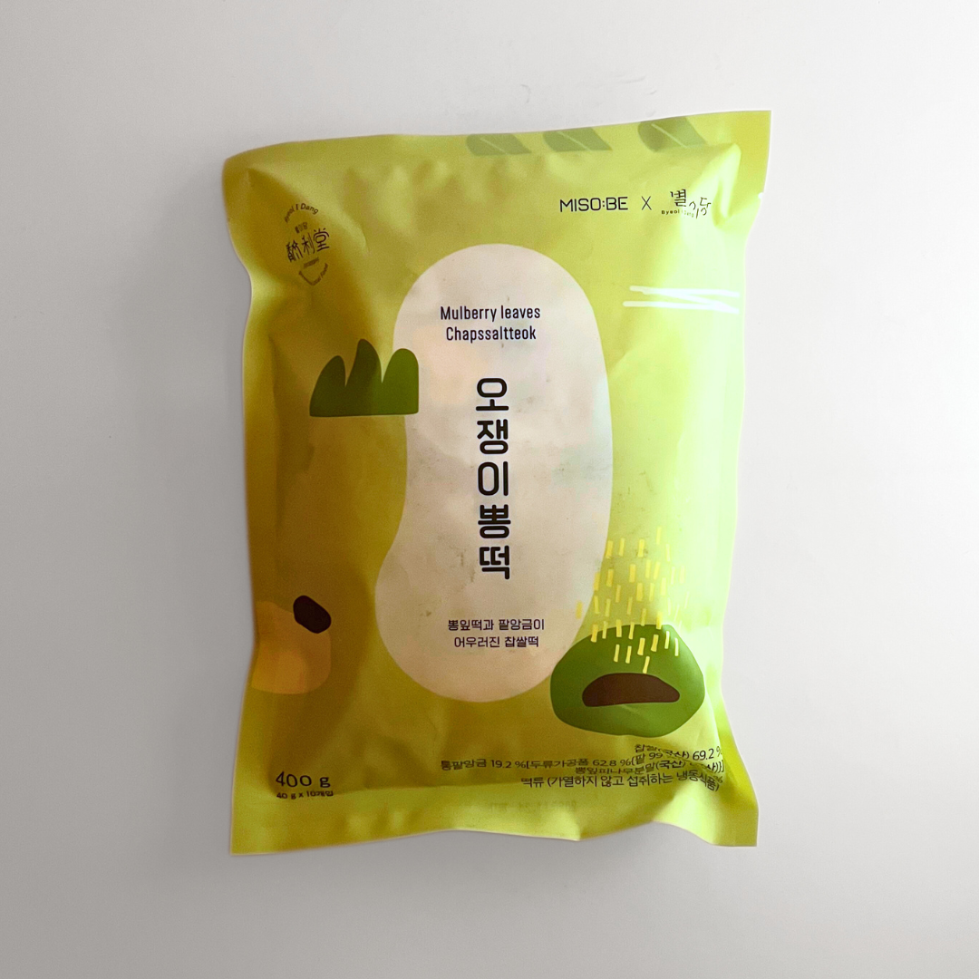별이당 오쟁이뽕떡 400G(BLD Mulberry leaves Chapssaltteok)