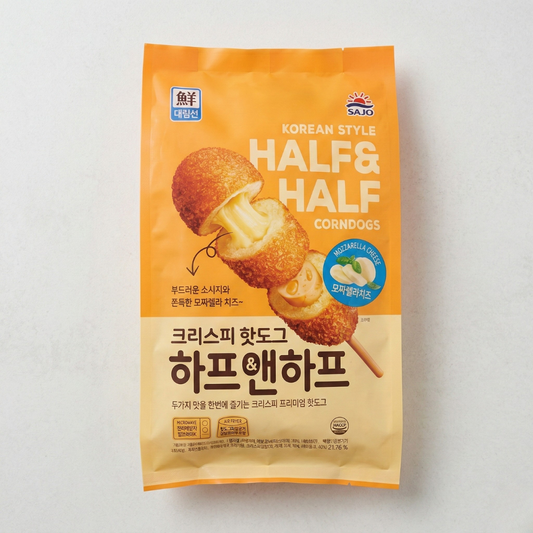 대림 하프앤하프 핫도그 400G(DL Half&Half Hot Dog 400G)