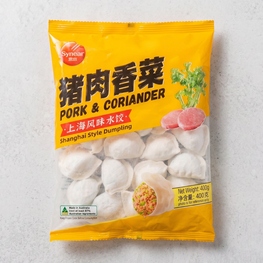 상하이 만두 돼지고기 & 고수 400G(SHANGHAI DUMPLING PORK & CORIANDER)