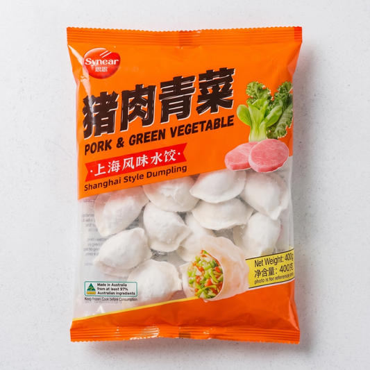 상하이 만두 돼지고기 & 야채 400G(SHANGHAI DUMPLING PORK & GREEN VEGETABLE)