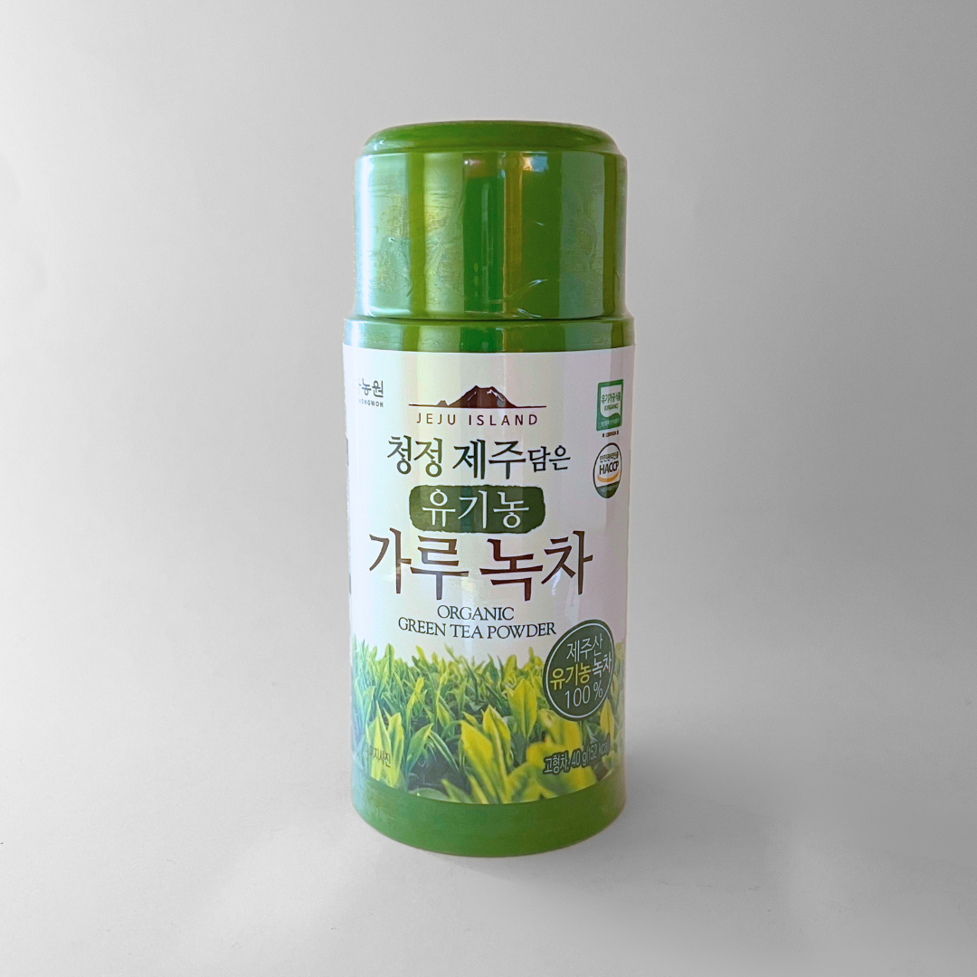다농원 청정제주 유기농 가루녹차 40G(DNW Green Tea Powder 40G)