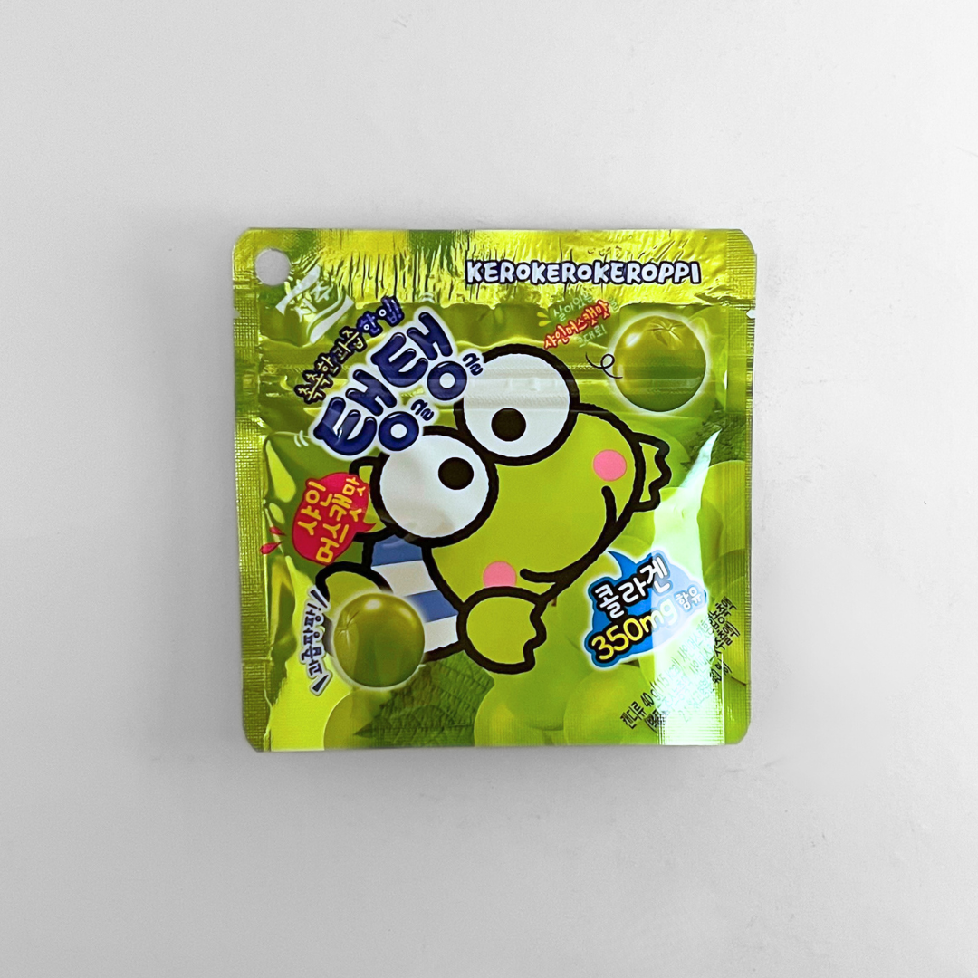 서주 산리오 탱글탱글 젤리 샤인머스켓 40G(SJ三丽鸥果冻青葡萄40G)