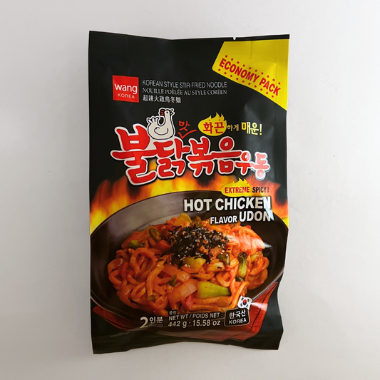 왕 불닭볶음우동 442G(WANG HOT CHICKEN UDON 2 PORTIONS)