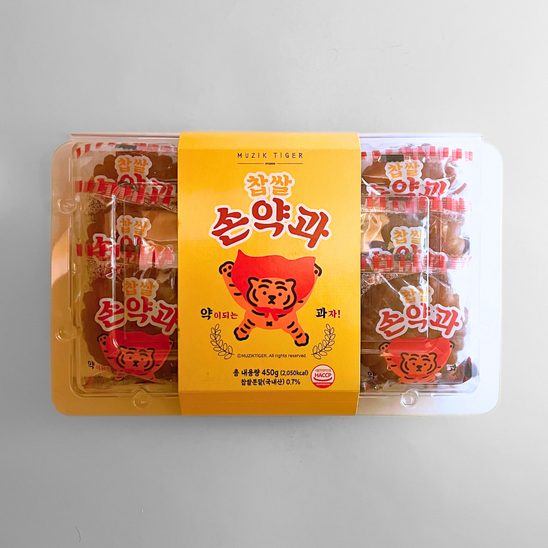무직타이거 약과 450G(MUZIK TIGER KOREAN TRADITIONAL COOKIES 450G)