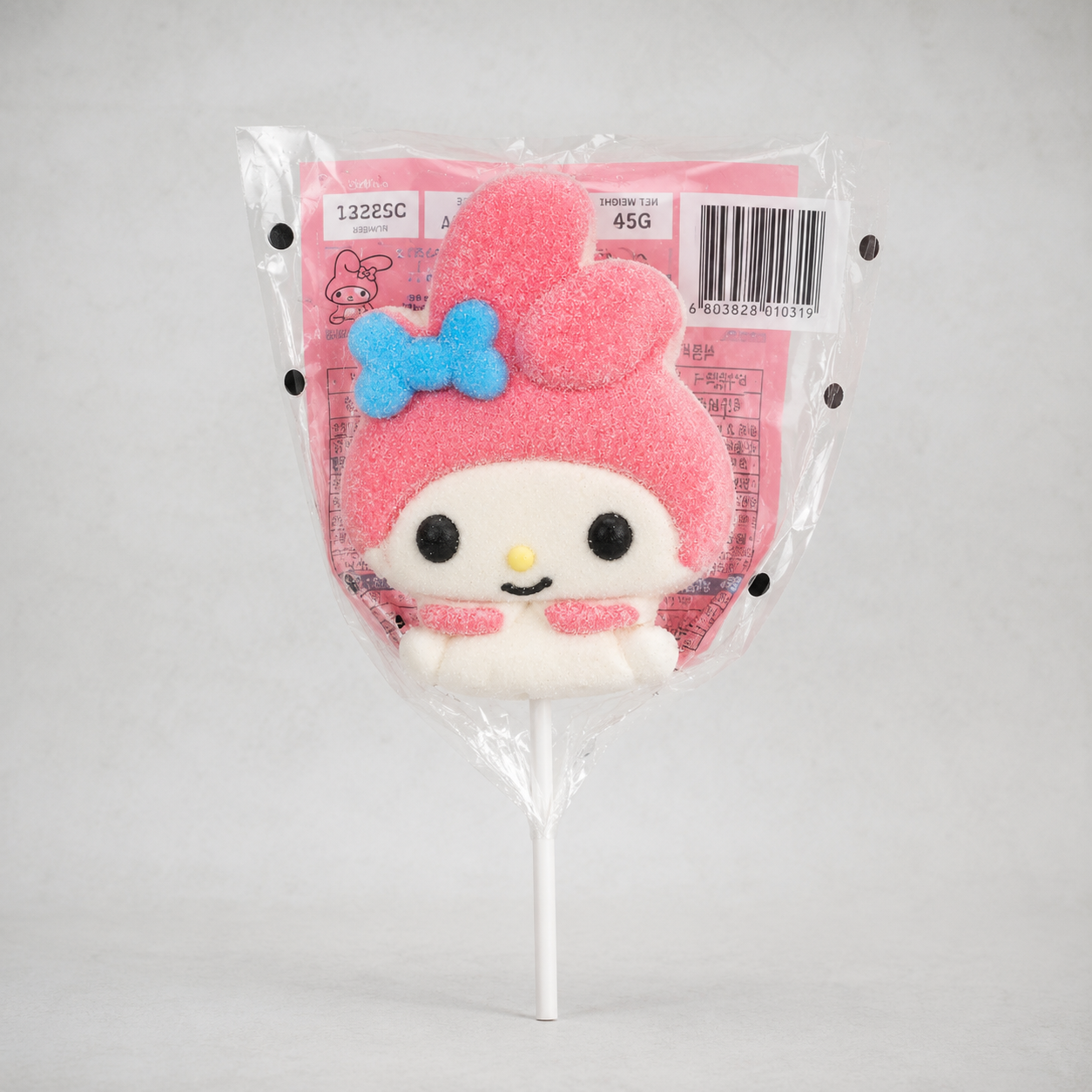 산리오 마쉬멜로우 롤리팝 45G(SANRIO MARSHMALLOW LOLLI POP 45G)[SINGLE]