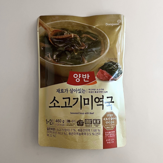 동원 양반 소고기미역국 460g(DW Beef Seaweed Soup 460g)