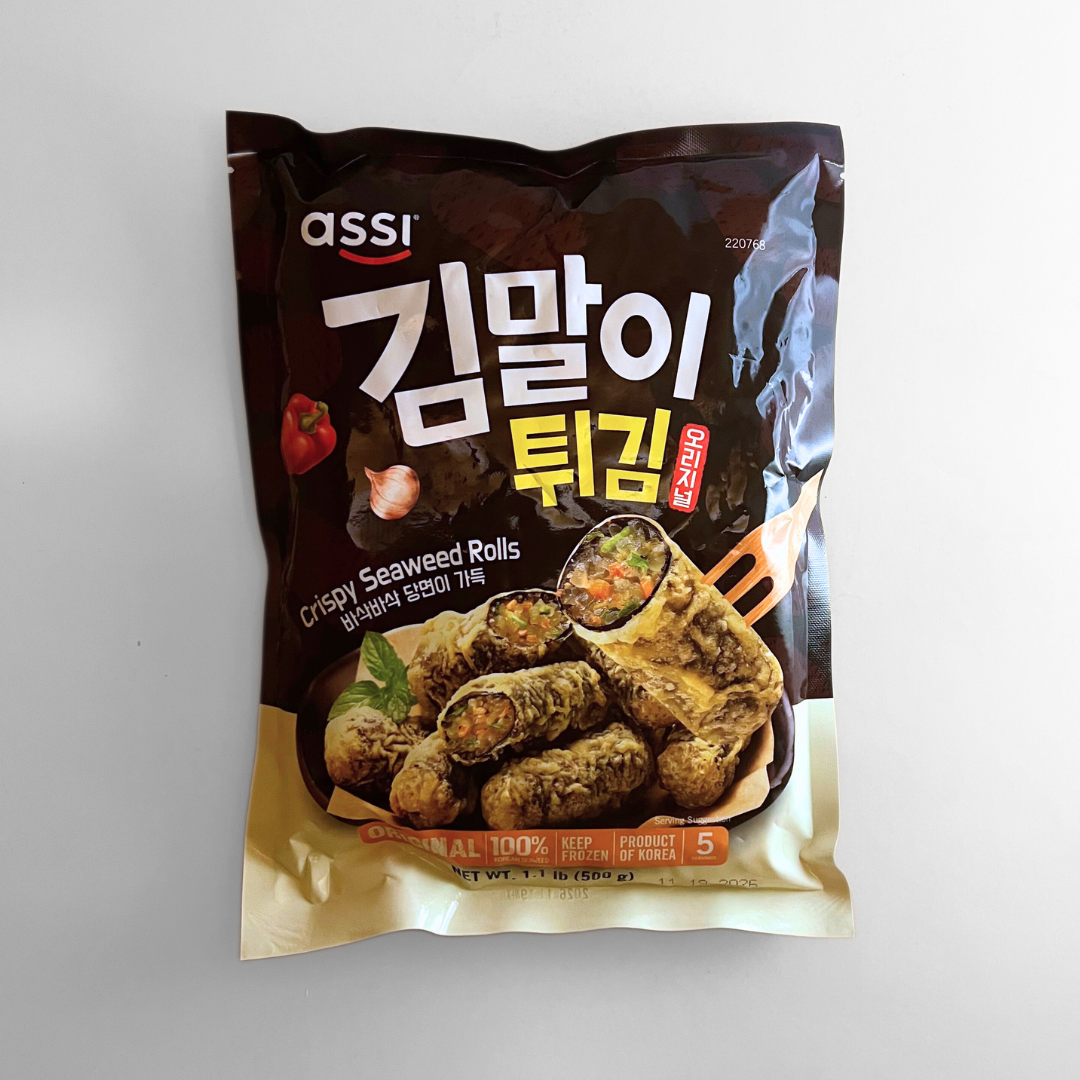 아씨 김말이 튀김 500G(ASSI CRISPY SEAWEED ROLLS)