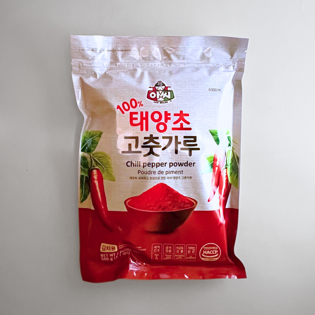 아씨 태양초 고춧가루 김치용 500G(Assi Chili Pepper Powder Kimchi 500g)