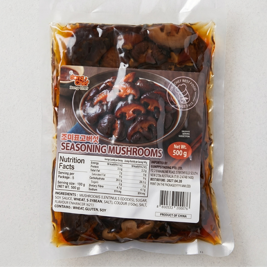 봉쉐프 조미표고버섯 500G(B CHEF SEASONING MUSHROOMS)