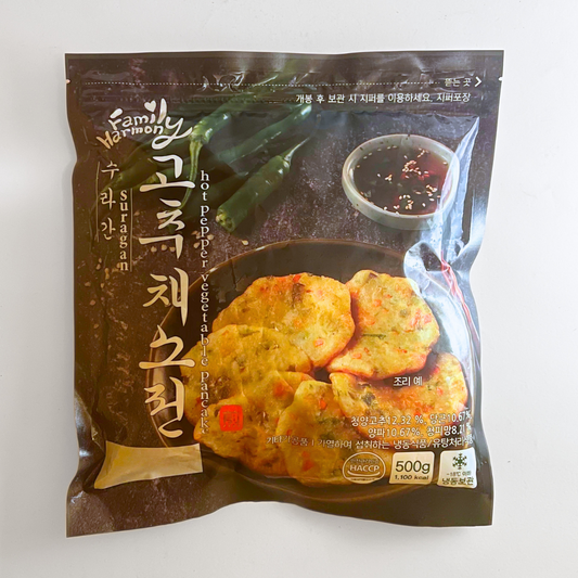 수라간 고추 채소전  500G(SG Pancake Hot Pepper Vegetable 500G)
