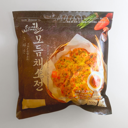 수라간 모듬 채소전 500G(SG Pancake Mixed Vegetable 500G)