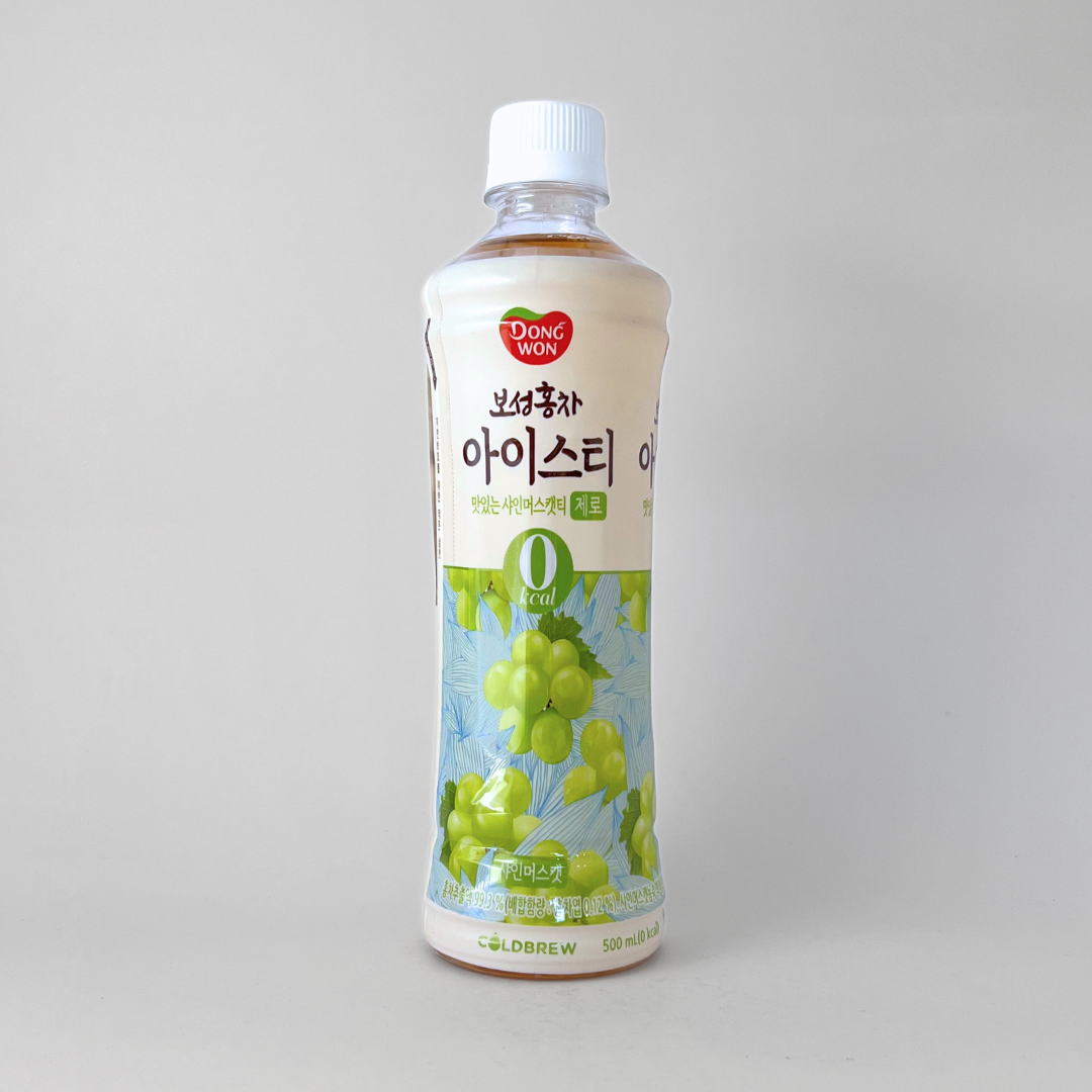동원 보성홍차 아이스티 샤인머스켓 500ML(DW BLACK TEA SHINE MUSCAT ZERO 500ML)