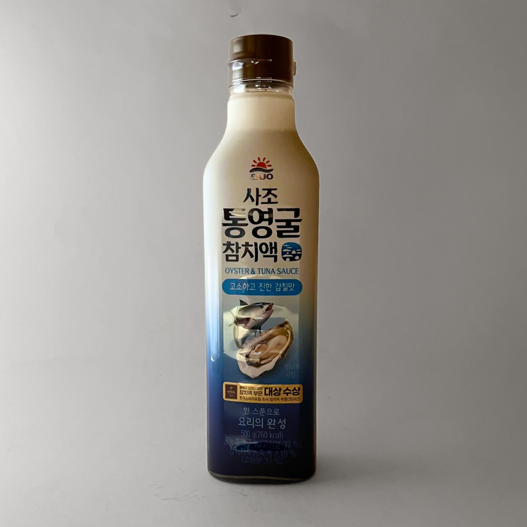 사조 통영 굴 참치액 500ML(SAJO TONGYOUNG OYSTER TUNA FISH SAUCE  500ML)