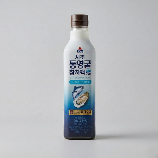 사조 통영 굴 참치액 500ML(SAJO TONGYOUNG OYSTER TUNA FISH SAUCE  500ML)