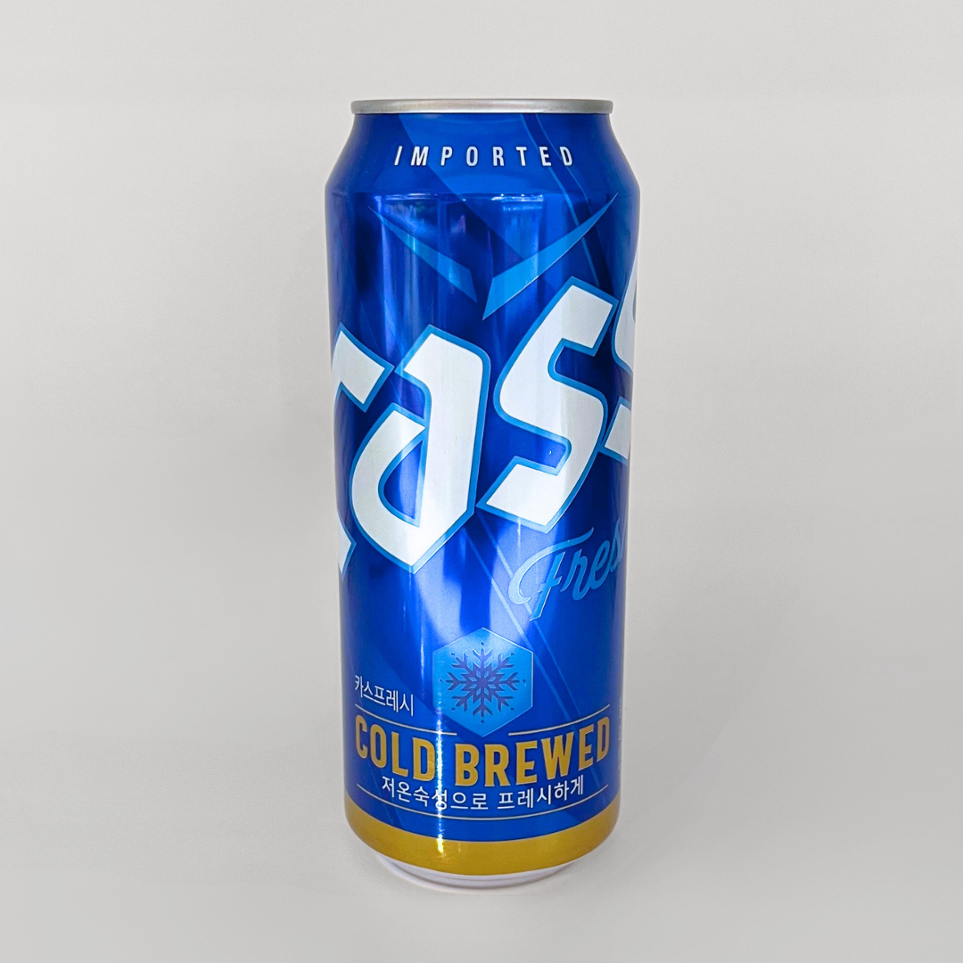 카스 캔 맥주 500ml(Cass Lager 啤酒罐 500ml)