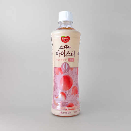 동원 보성홍차 아이스티 복숭아 500ml(DW Black Tea Peach Zero 500ml)