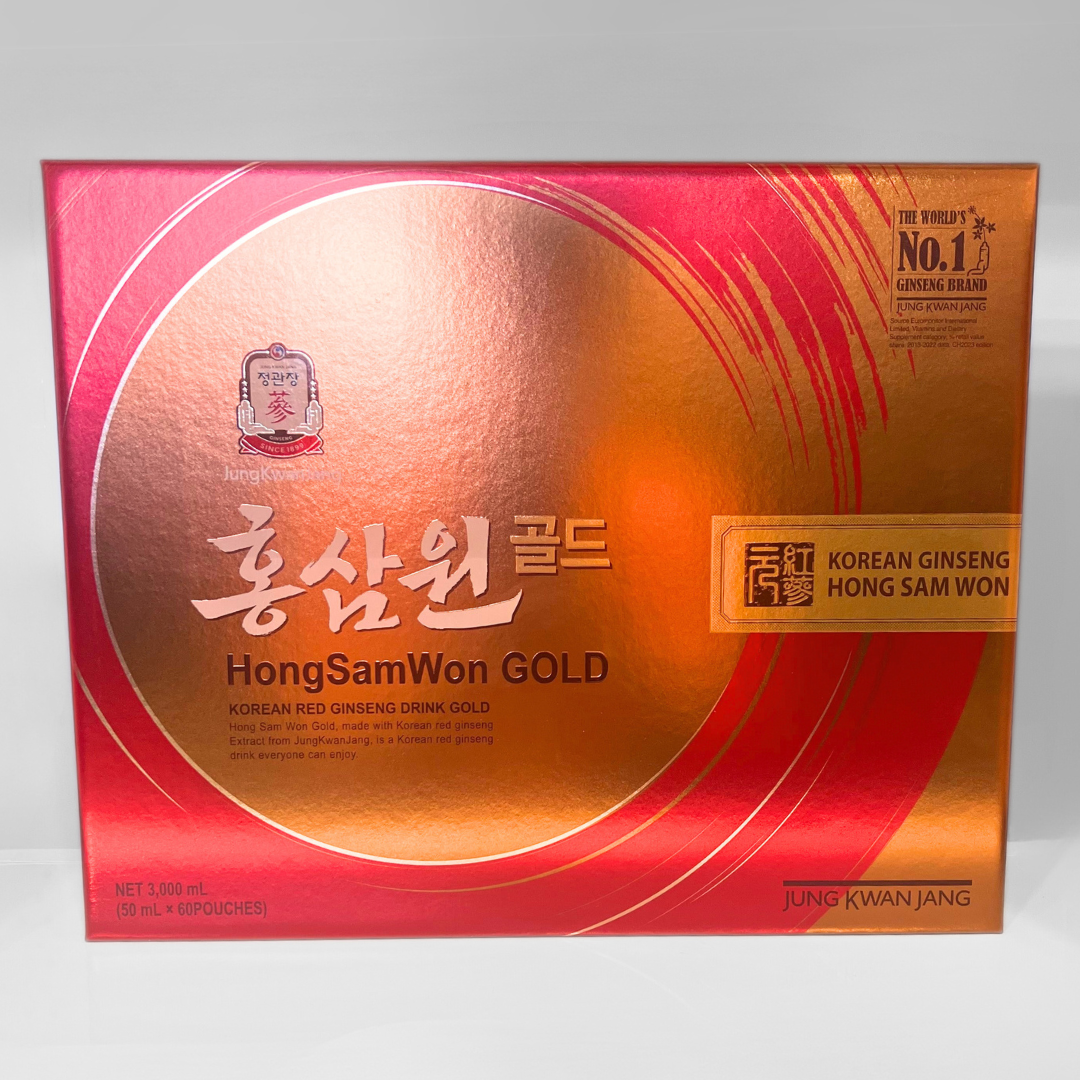 정관장 홍삼원 골드 50ml*60(KGC韩国红参饮金装50ml*60*)
